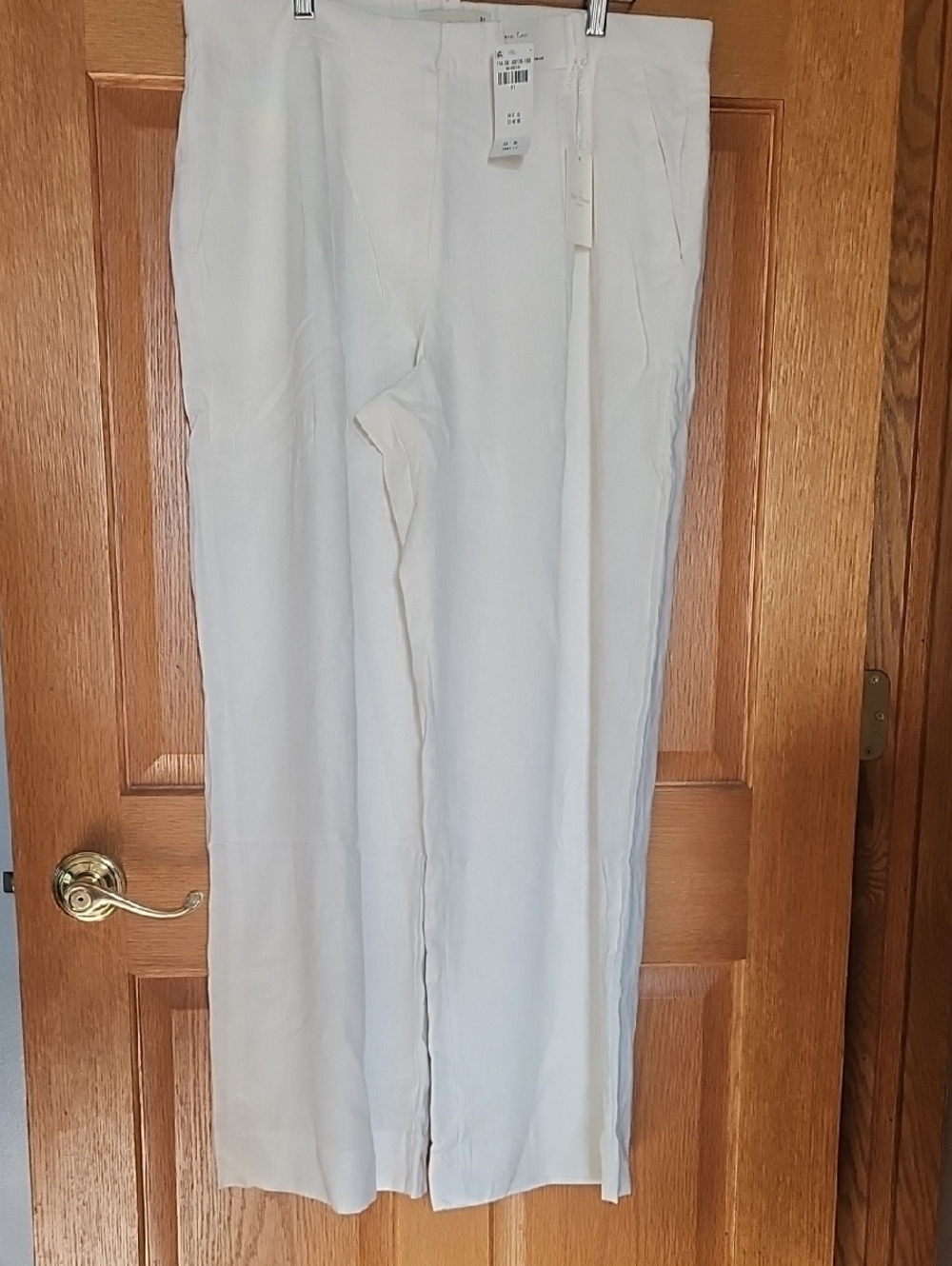 Abercrombie & Fitch Wide Leg Pants in Camel Brown - Picture 2 of 13